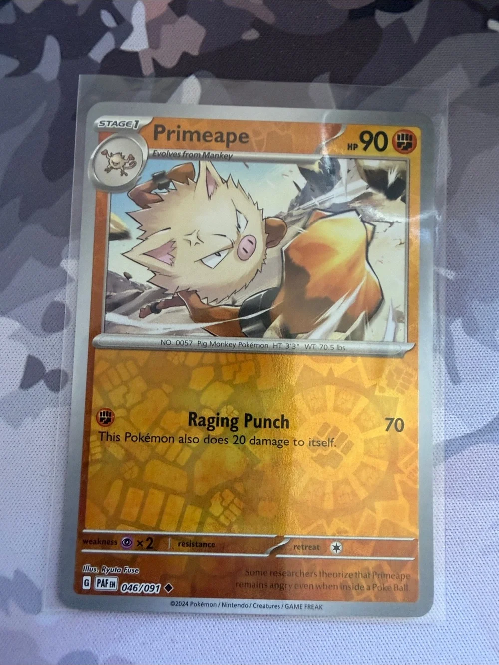 Mankey, Primeape & Annihilape Evolution Reverse Holo Card Lot 🥊 | ✨5/$25✨